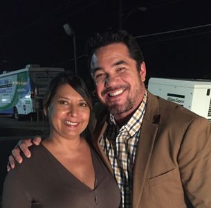 With Dean Cain on the Gosnell film.