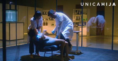 Bernard Palanca, Erin Ocampo, and Kate Valdez in Unica Hija (2022)
