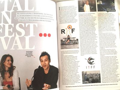 Young Man Kang in Italy Web Magazine @Roma Webfest 2016