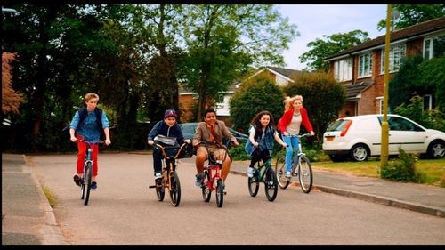 Theo Stevenson, Amelia Clarkson, Akai Osei, Gamal Toseafa, and Fleur Houdijk in All Stars (2013)