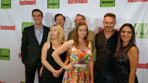 Kevin Bulla, Debra Trevino, Megan Freels Johnston, Mark Meir, Ashley James, Brett Johnston, and Wes O'Lee in Rebound (20