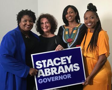 Stacey Abrams, Kristen McGary, Shandra McDonald and Erika Alexander