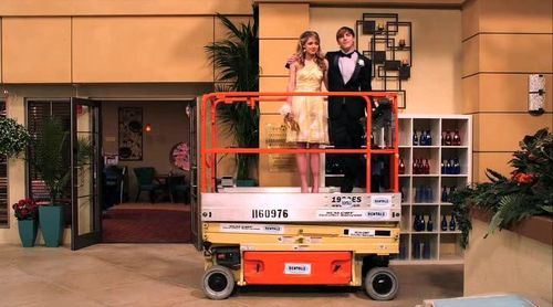 Kendall Schmidt and Katelyn Tarver in Big Time Rush (2009)