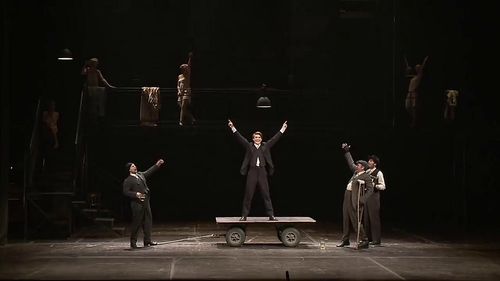 Denny Ratajský, Tomás Dastlík, and Marek Lambora in Periferie (2017)