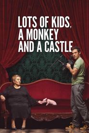 Lots of Kids, a Monkey and a Castle