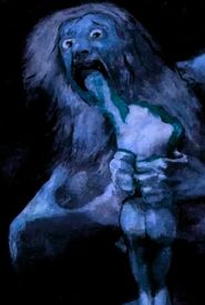 Saturn Devouring His Daughter