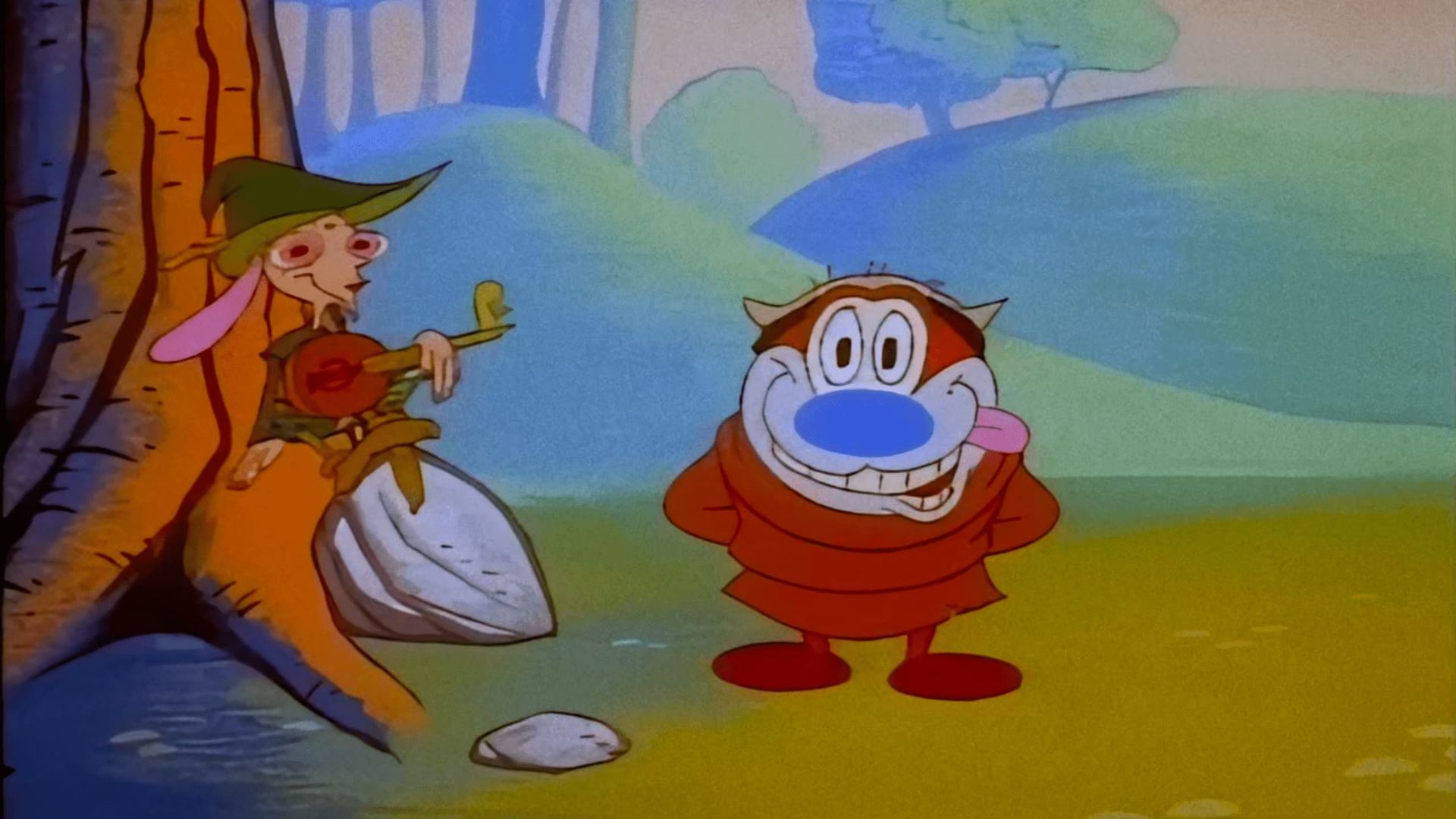 The Ren & Stimpy Show background