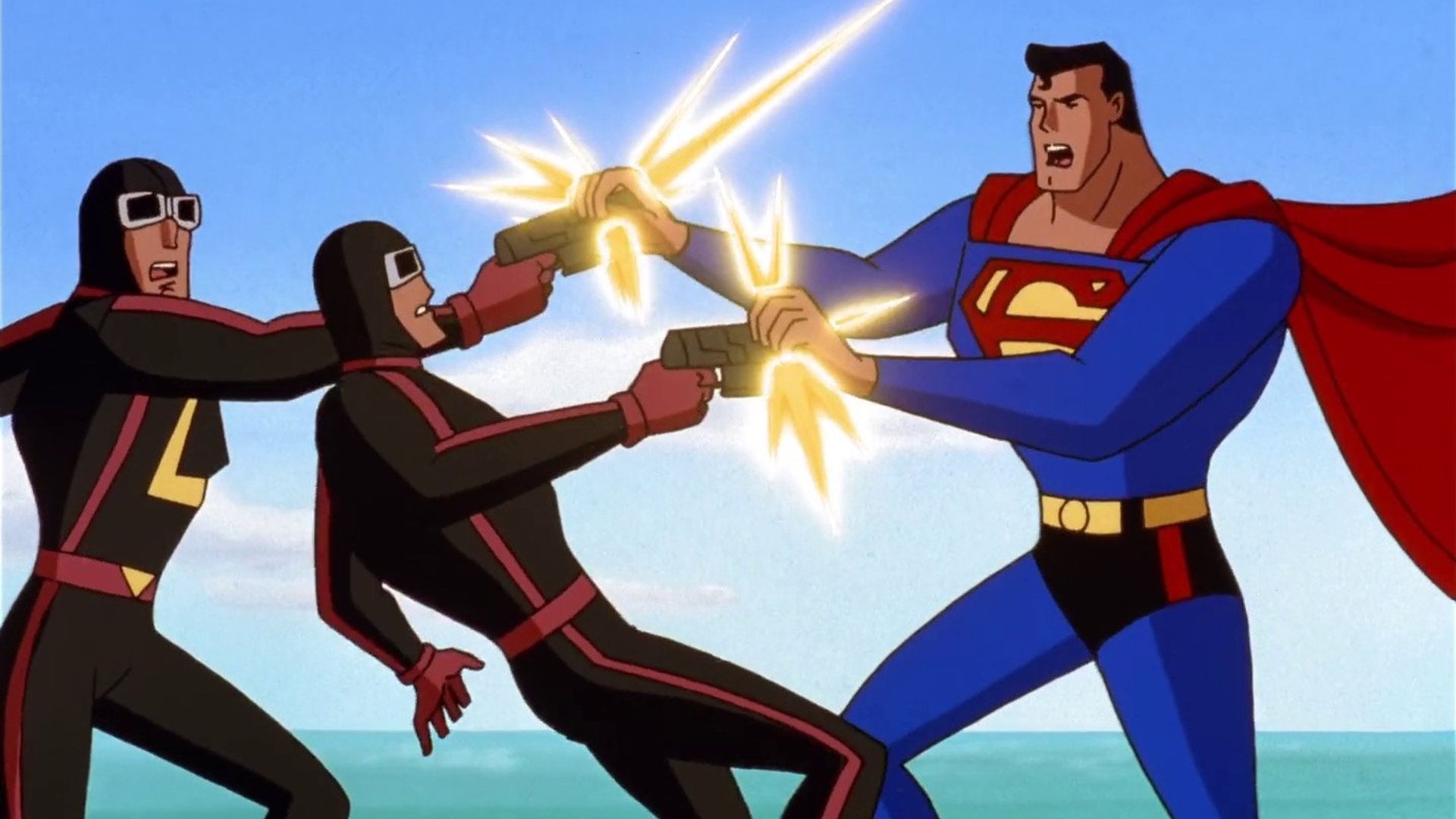 Superman: The Animated Series background