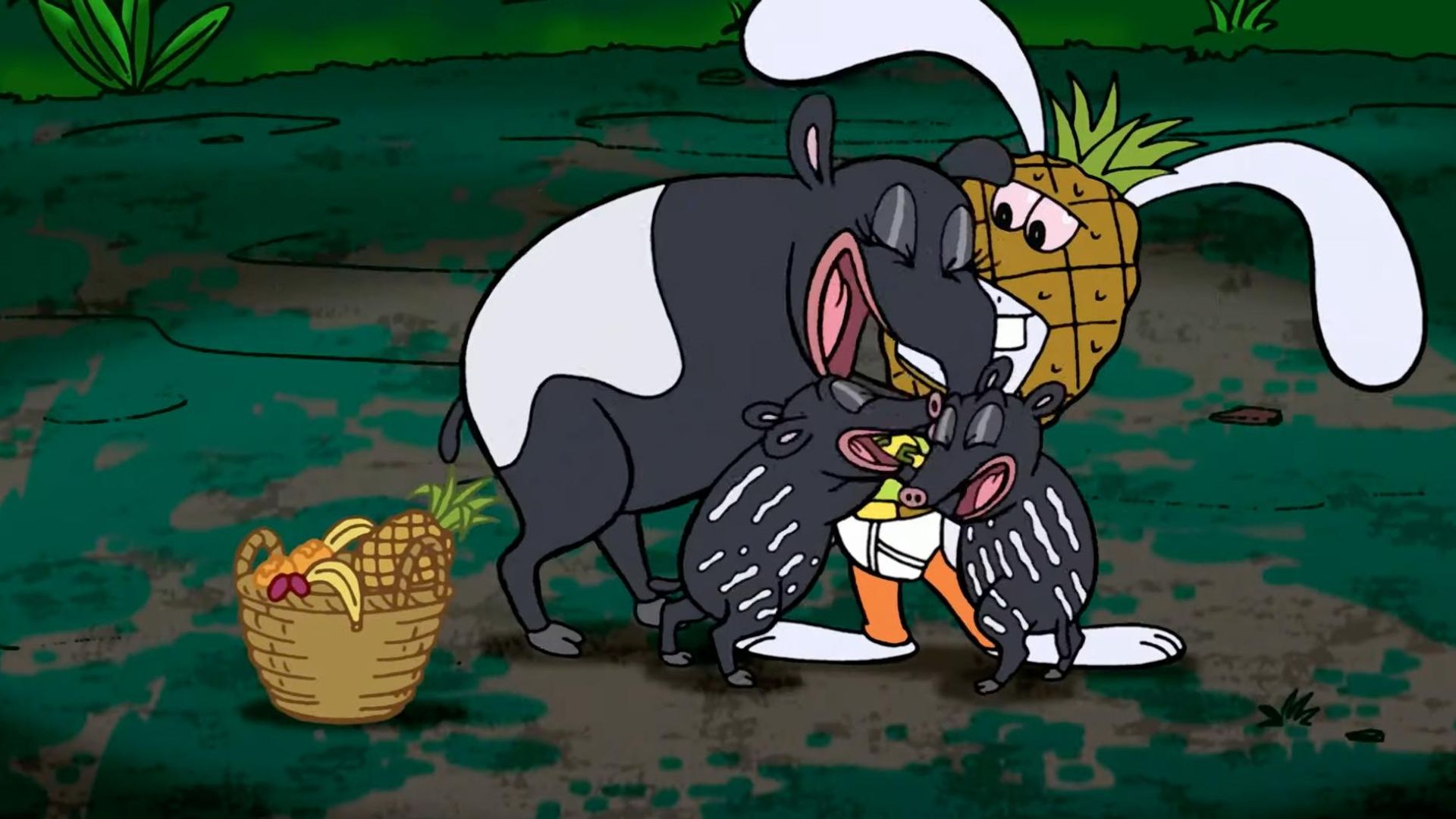 Brandy & Mr. Whiskers background