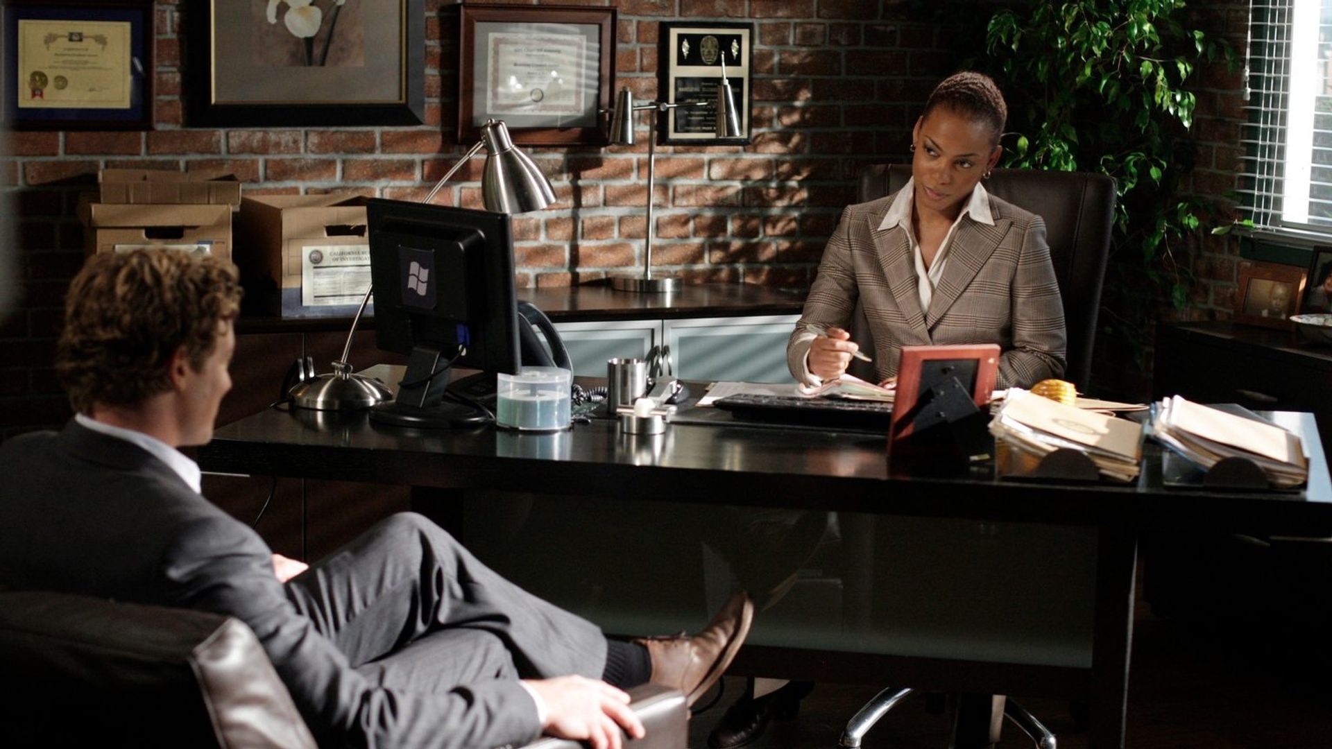 The Mentalist background