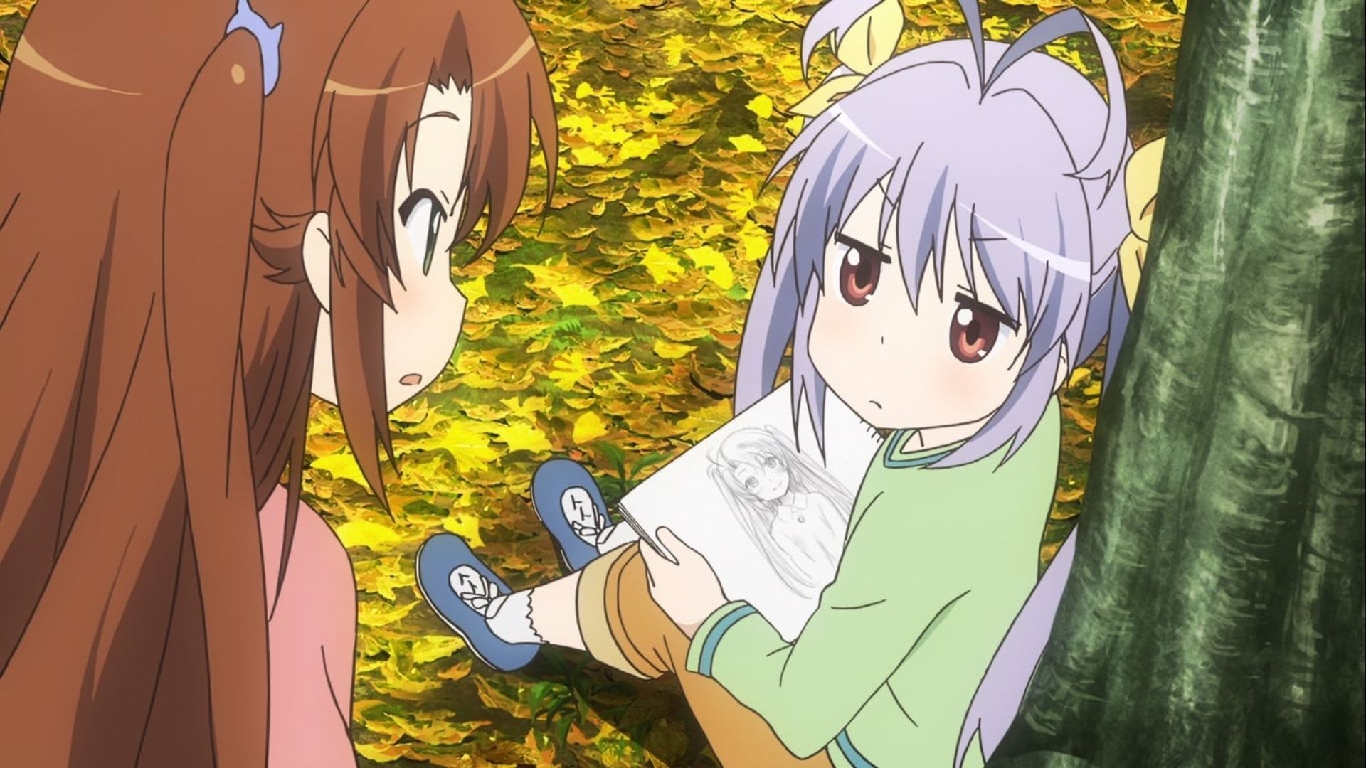Non Non Biyori background