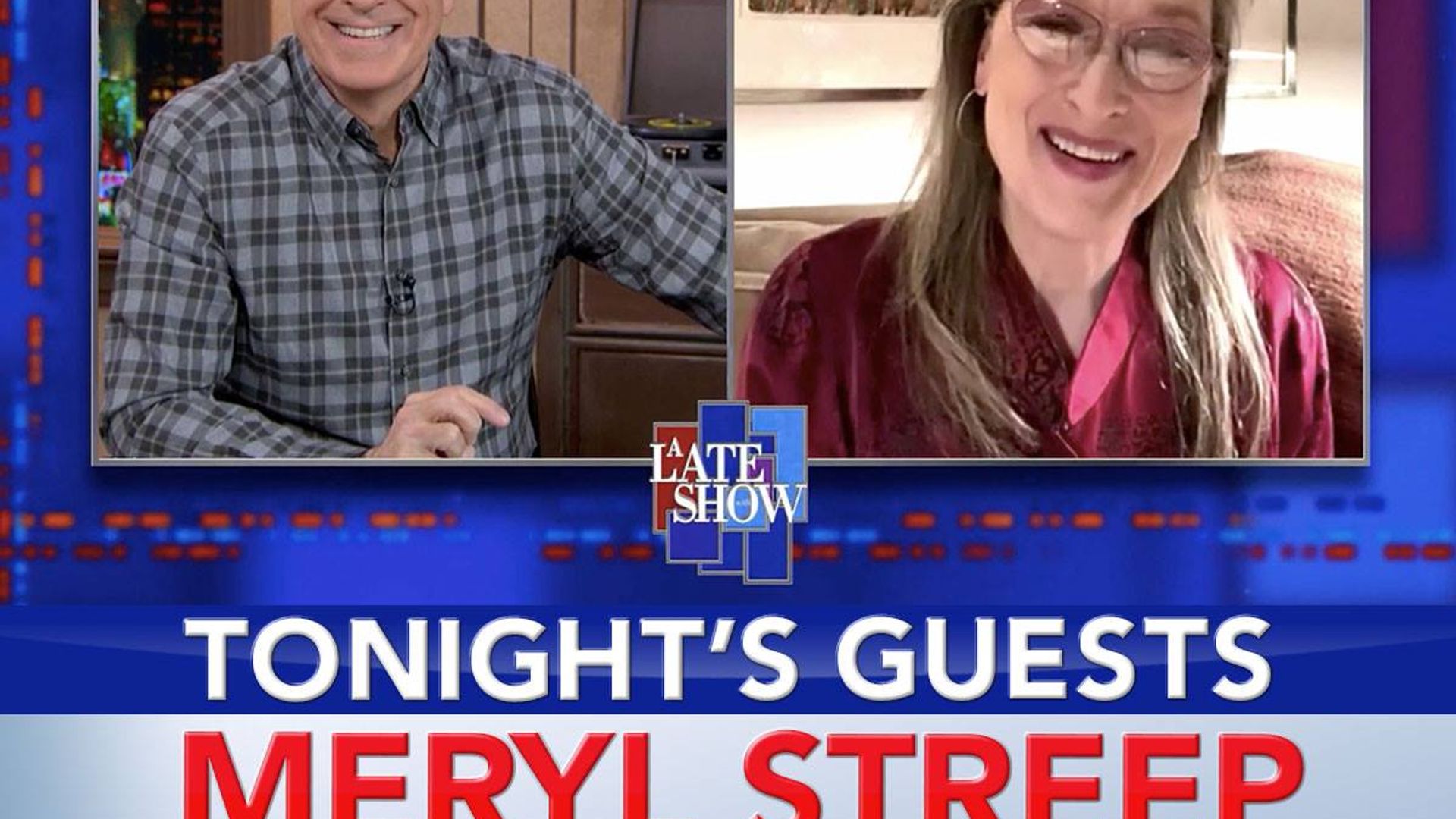 The Late Show with Stephen Colbert background
