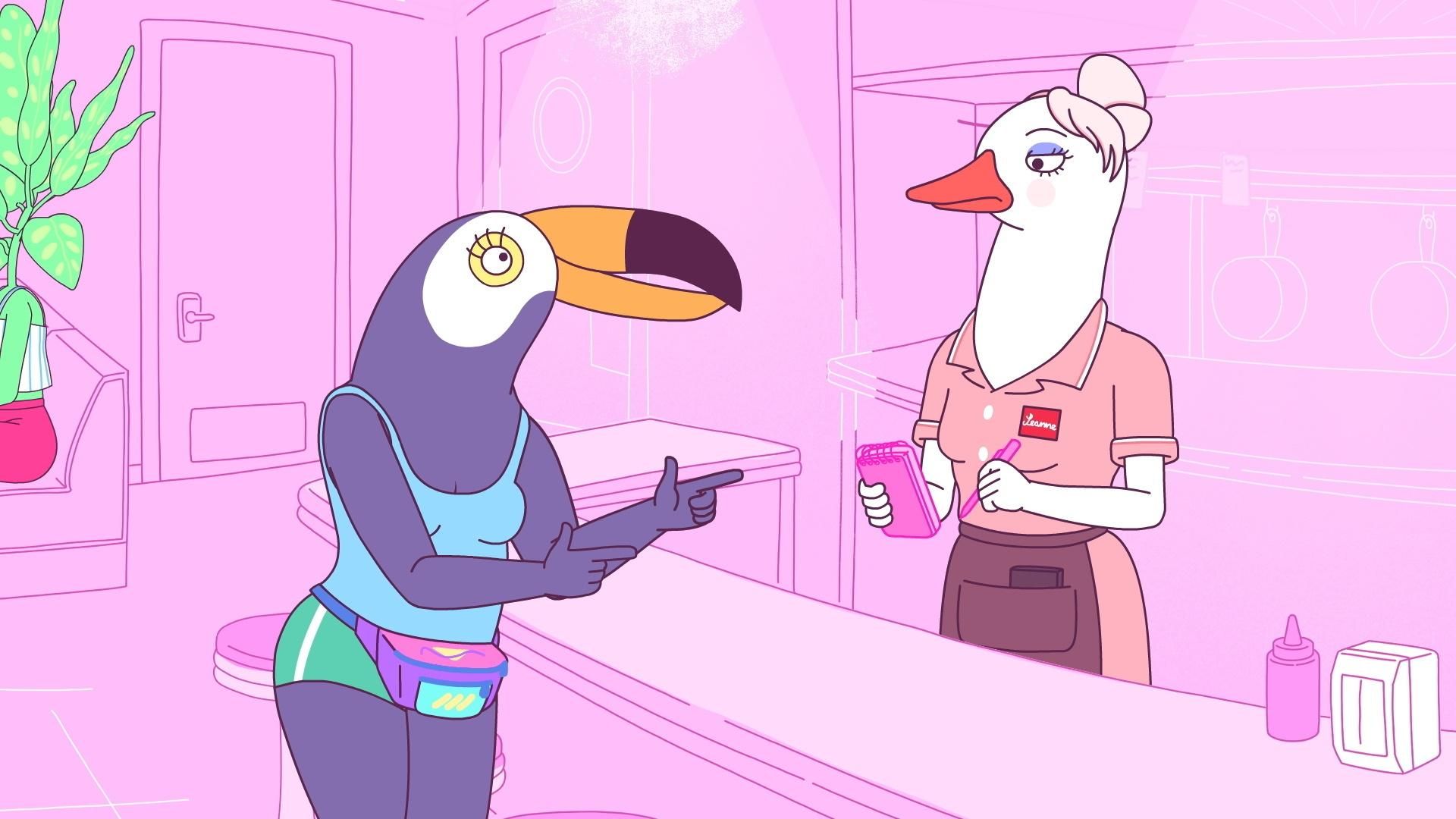 Tuca & Bertie background
