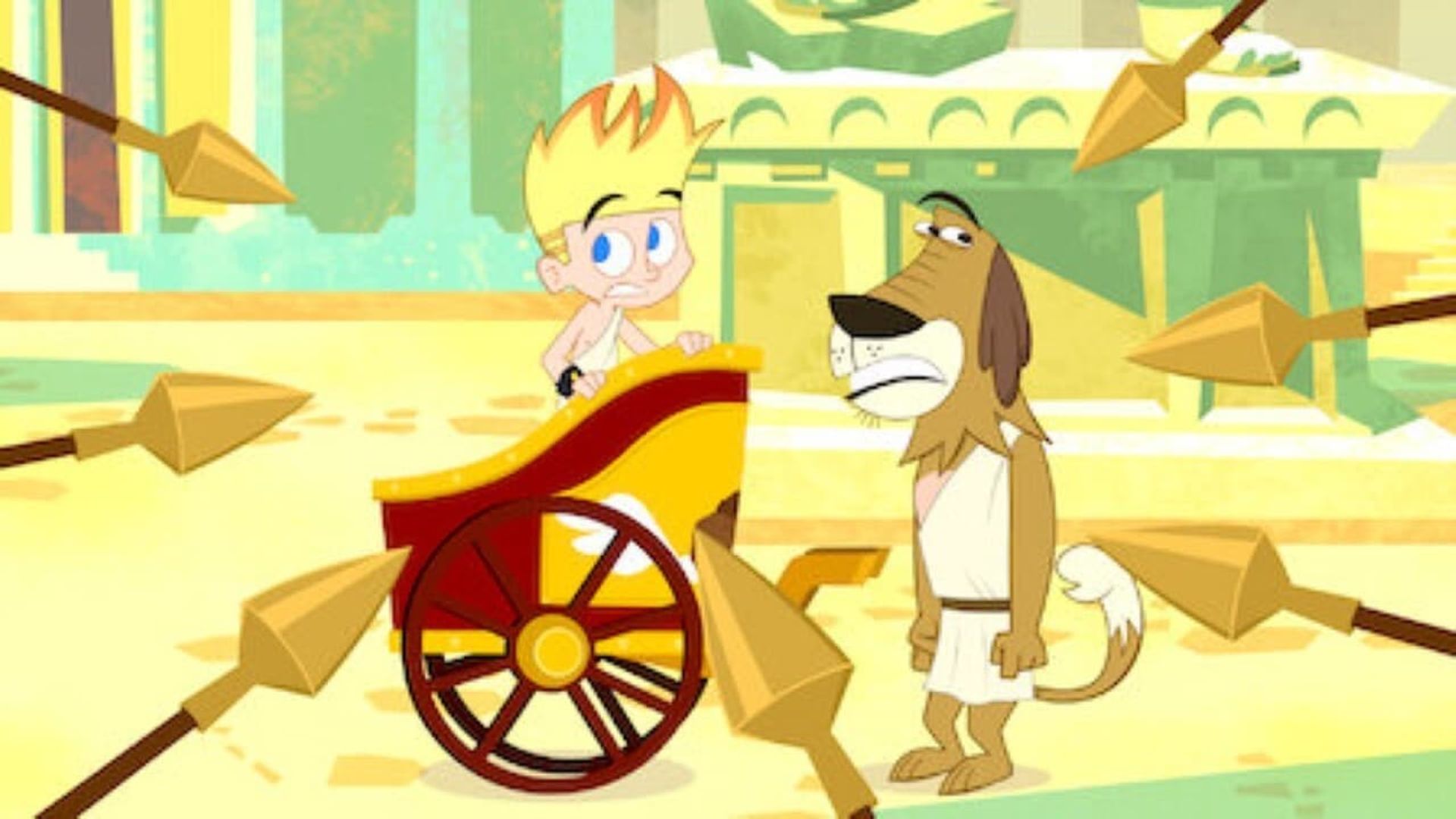 Johnny Test background