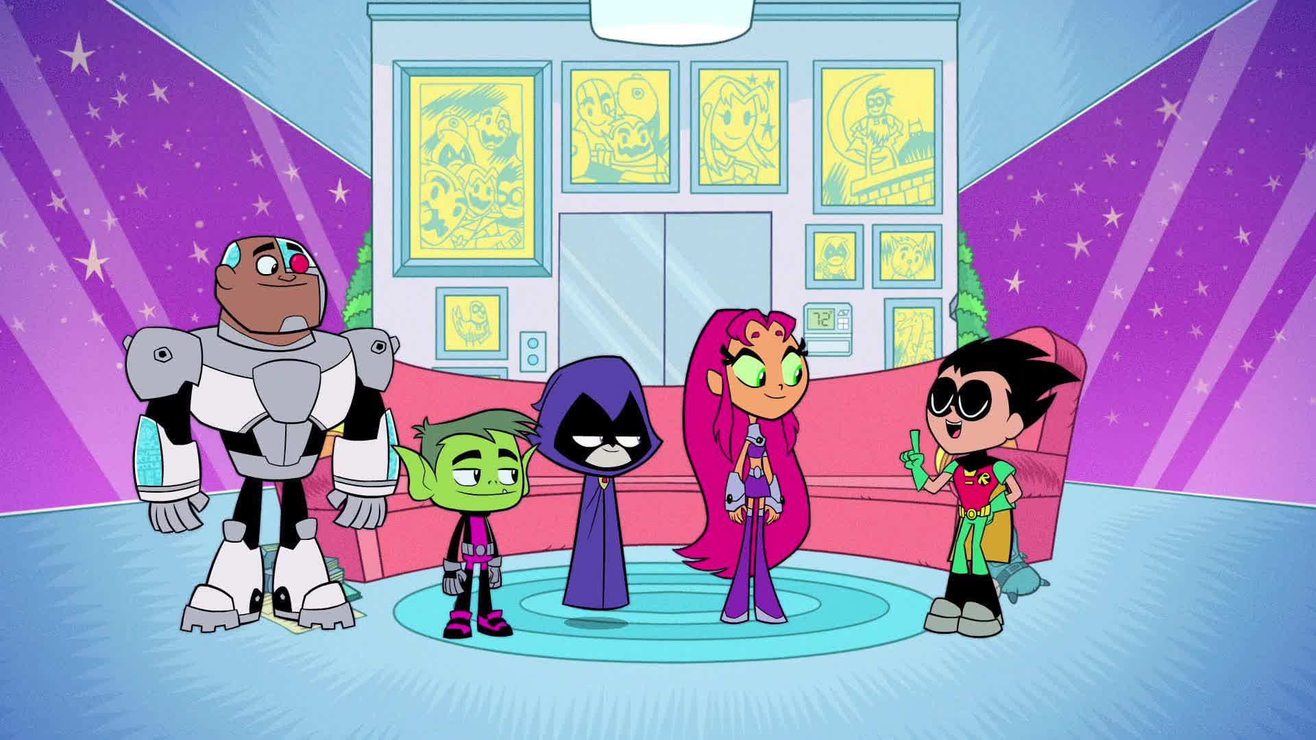 Teen Titans Go! background