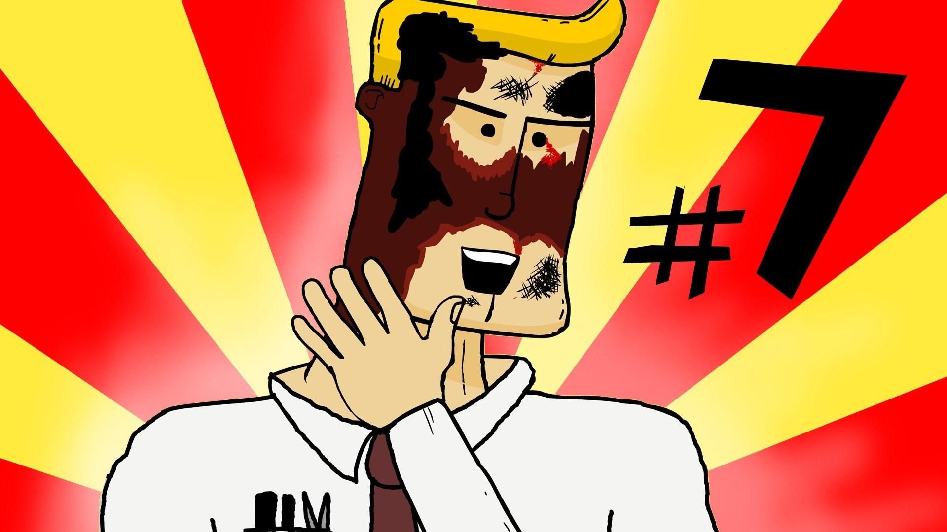 Burnt Face Man background