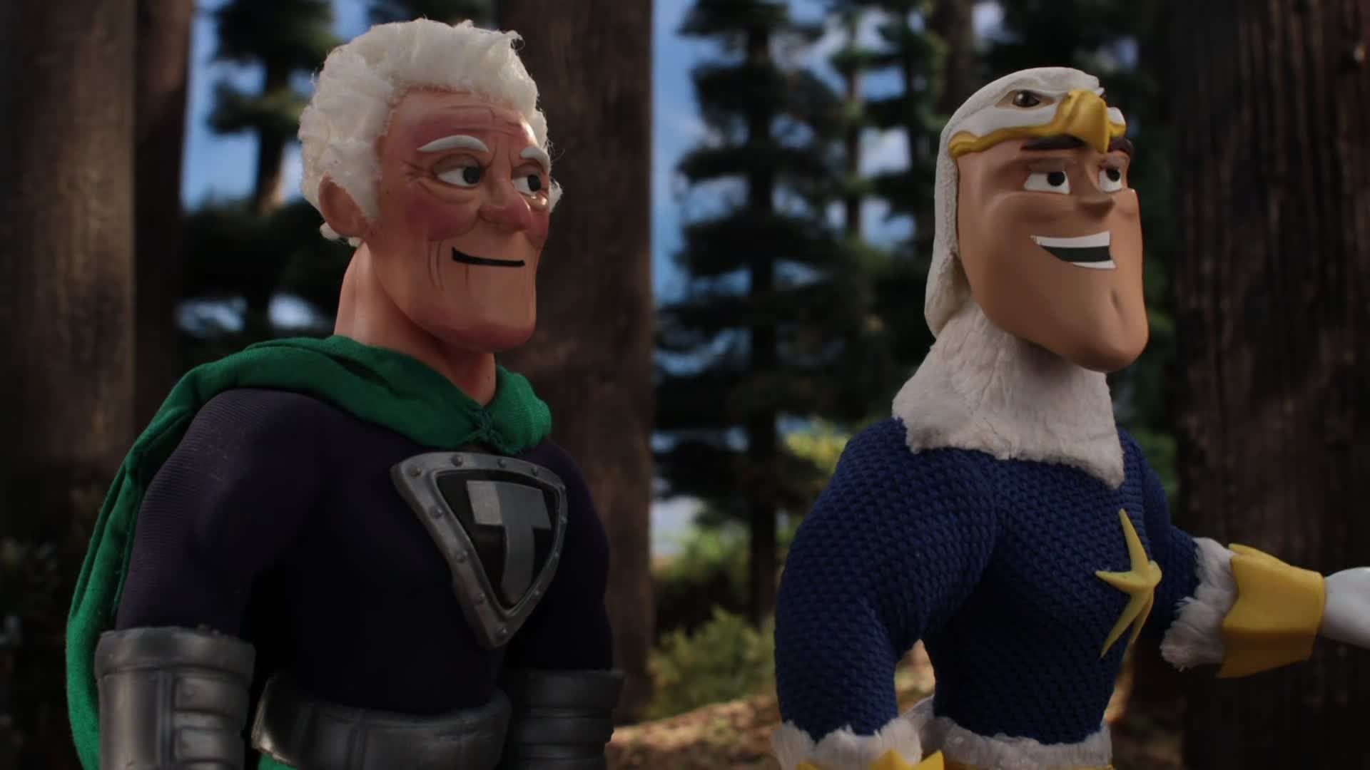 SuperMansion background