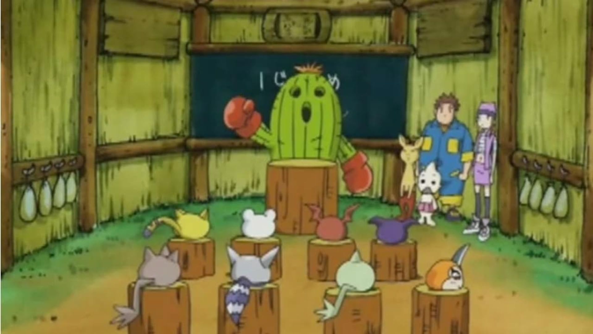 Digimon Frontier background