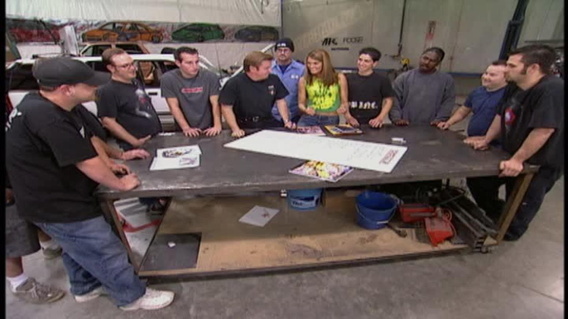 Overhaulin' background
