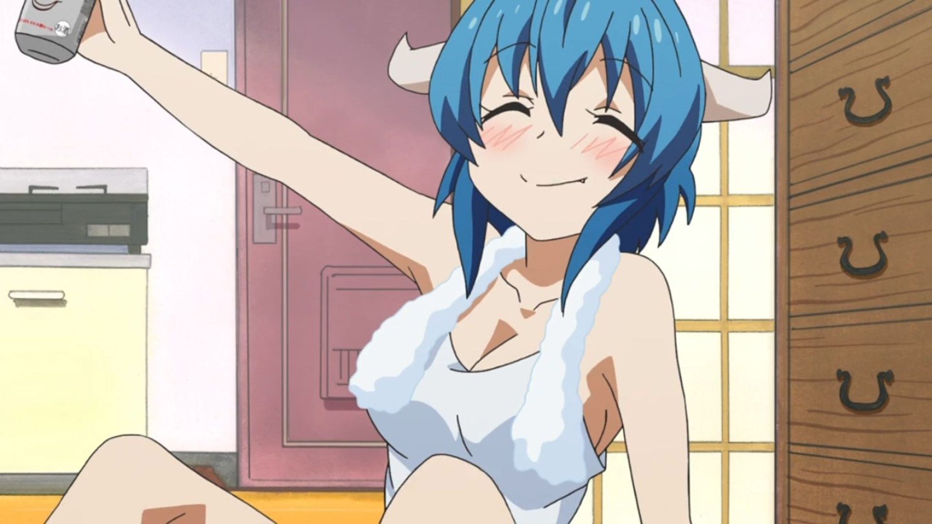 Jashin-chan Dropkick background