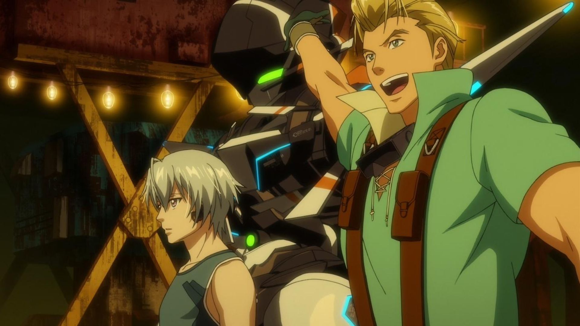Gargantia on the Verdurous Planet background