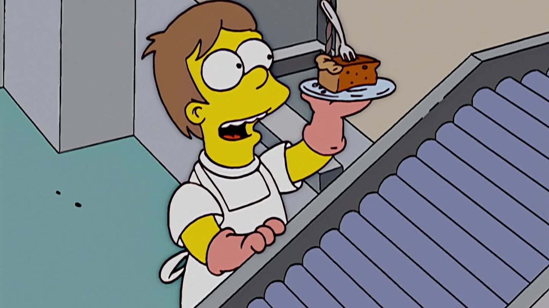 The Simpsons background