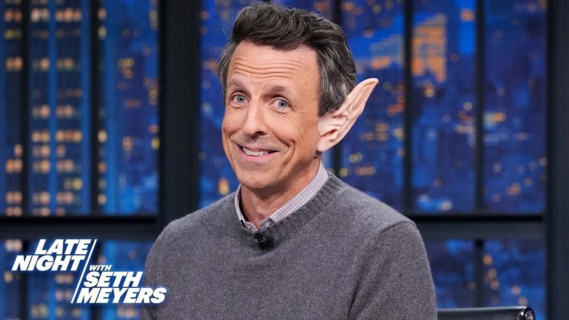 Late Night with Seth Meyers: Corrections" background