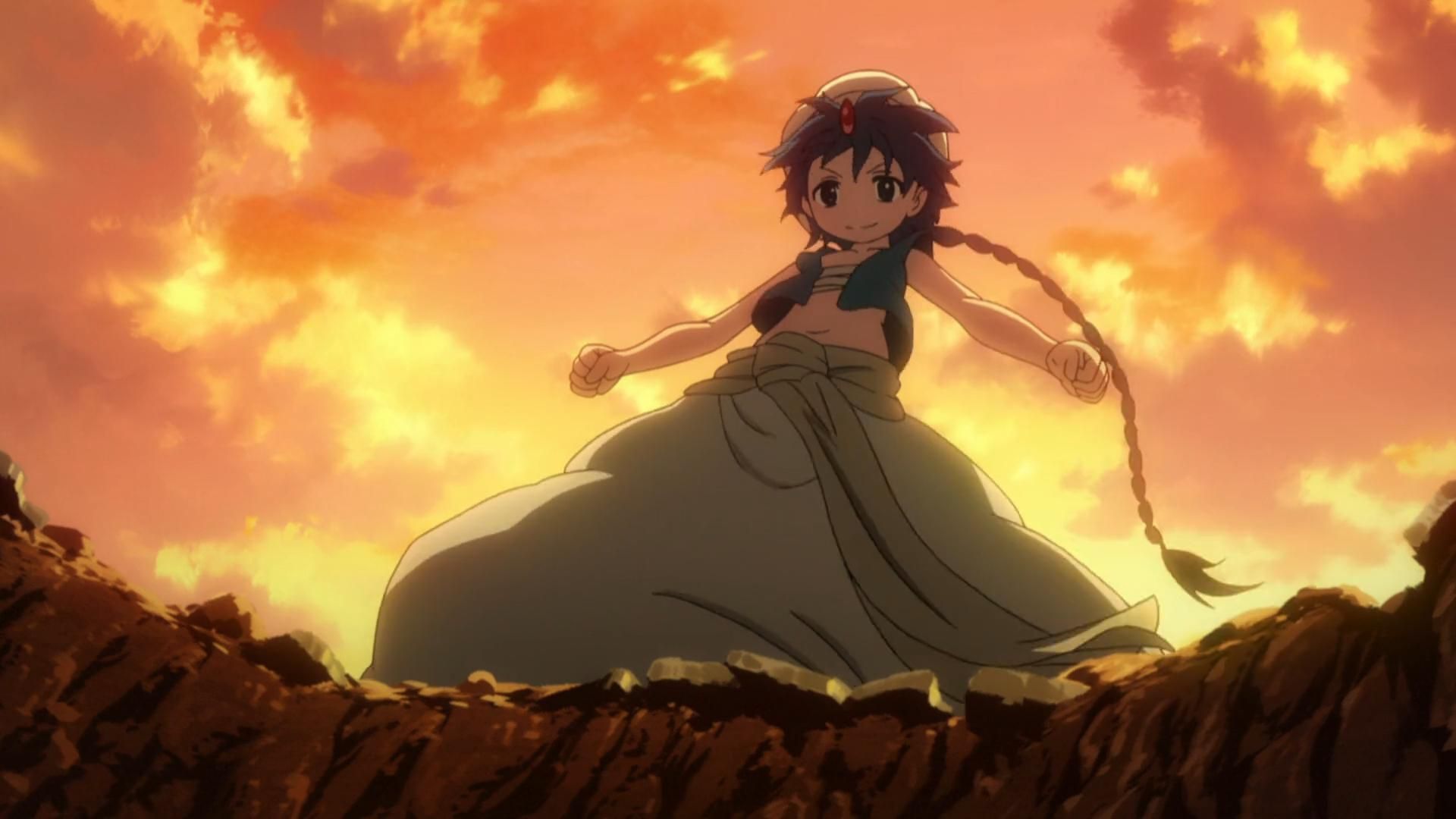 Magi: The Labyrinth of Magic background