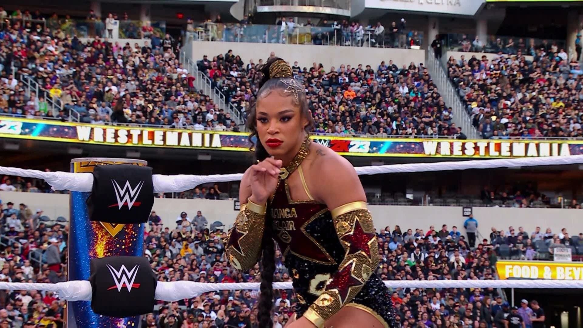 Love & WWE: Bianca & Montez background