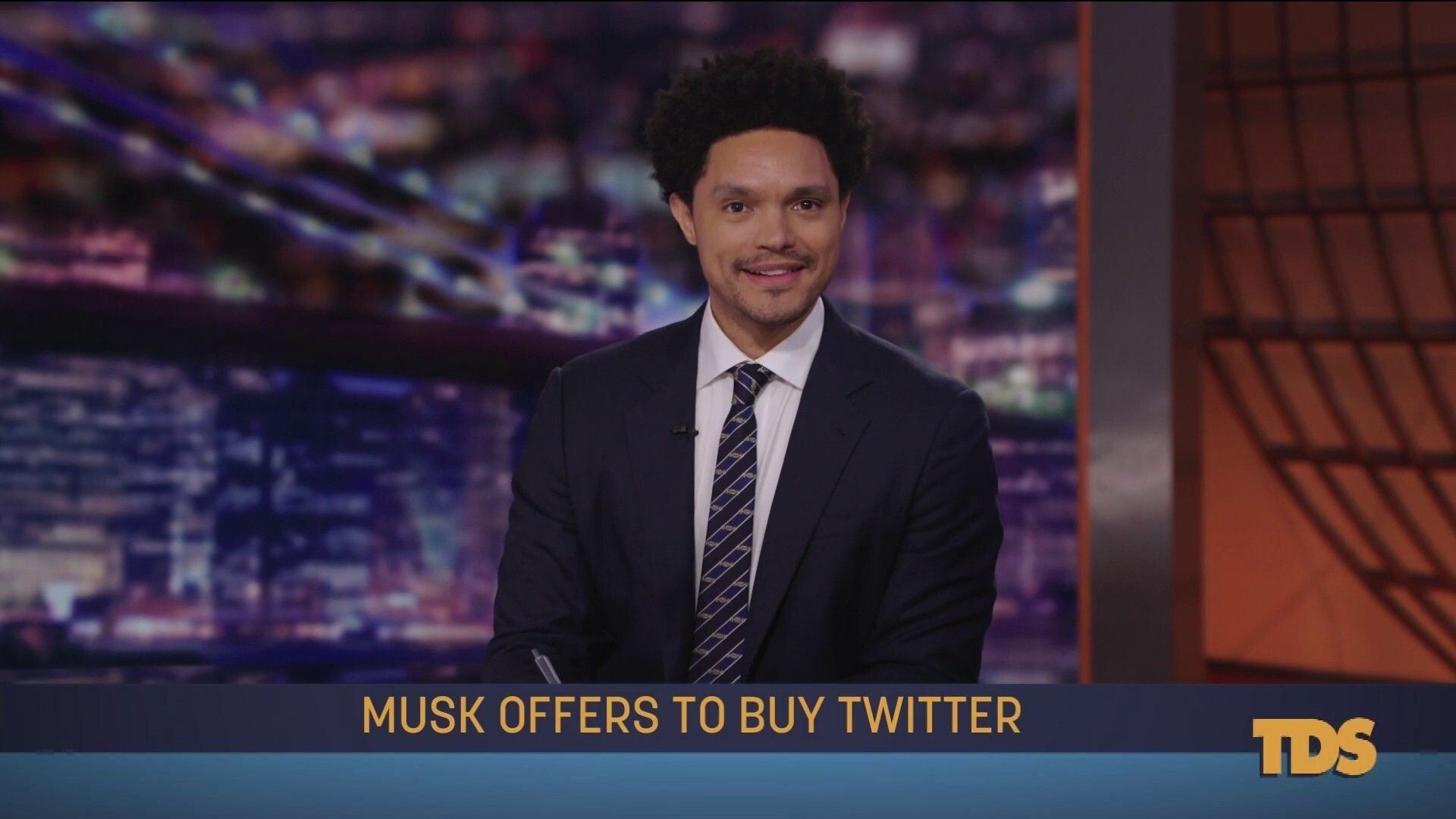The Daily Show background