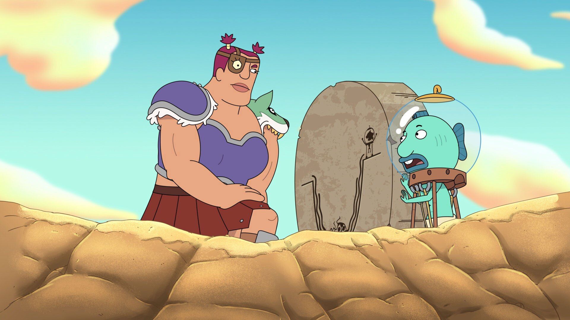 Krapopolis background