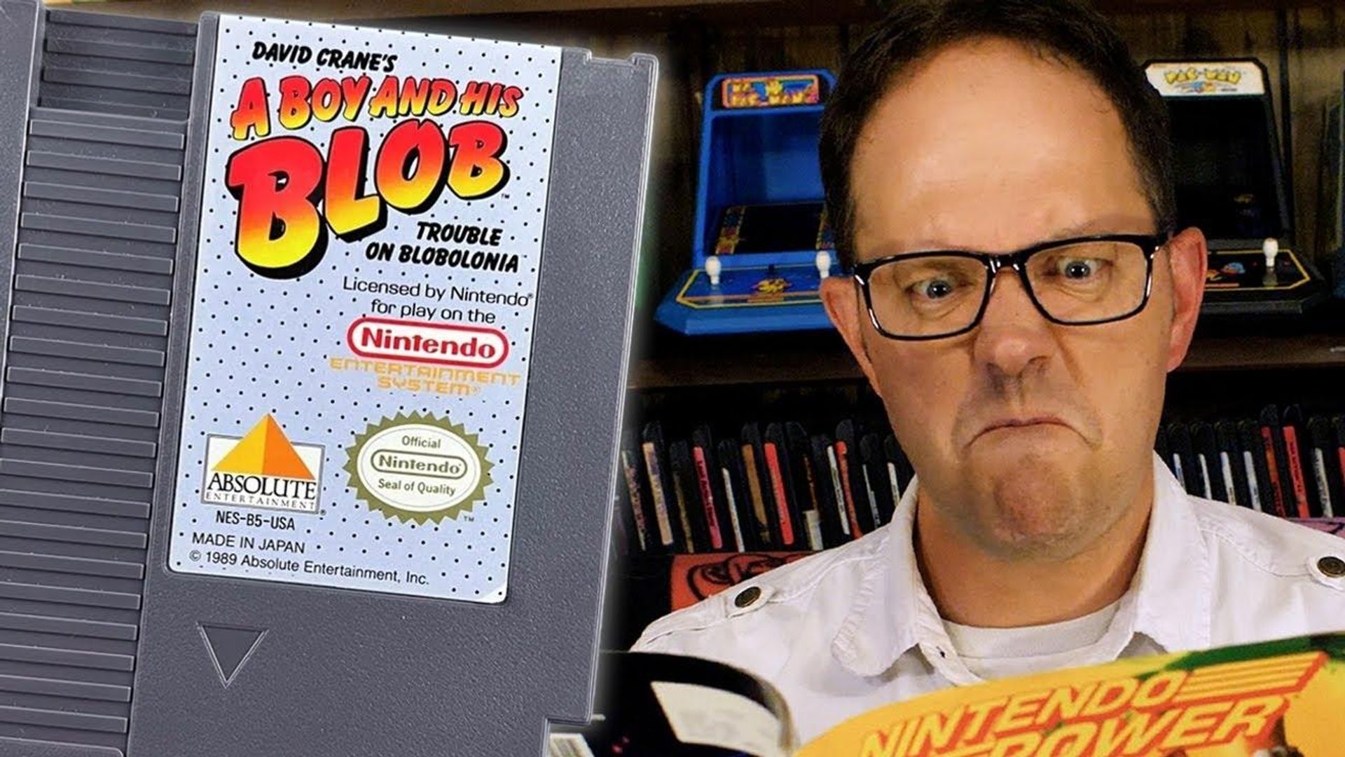 The Angry Video Game Nerd background