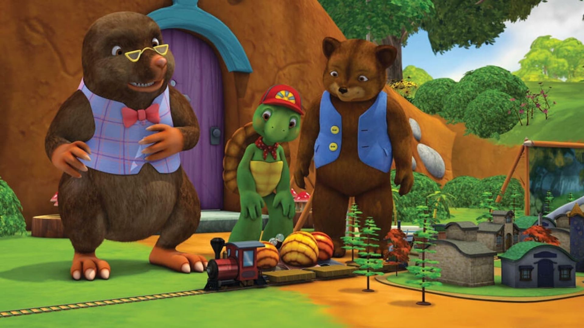 Franklin and Friends background