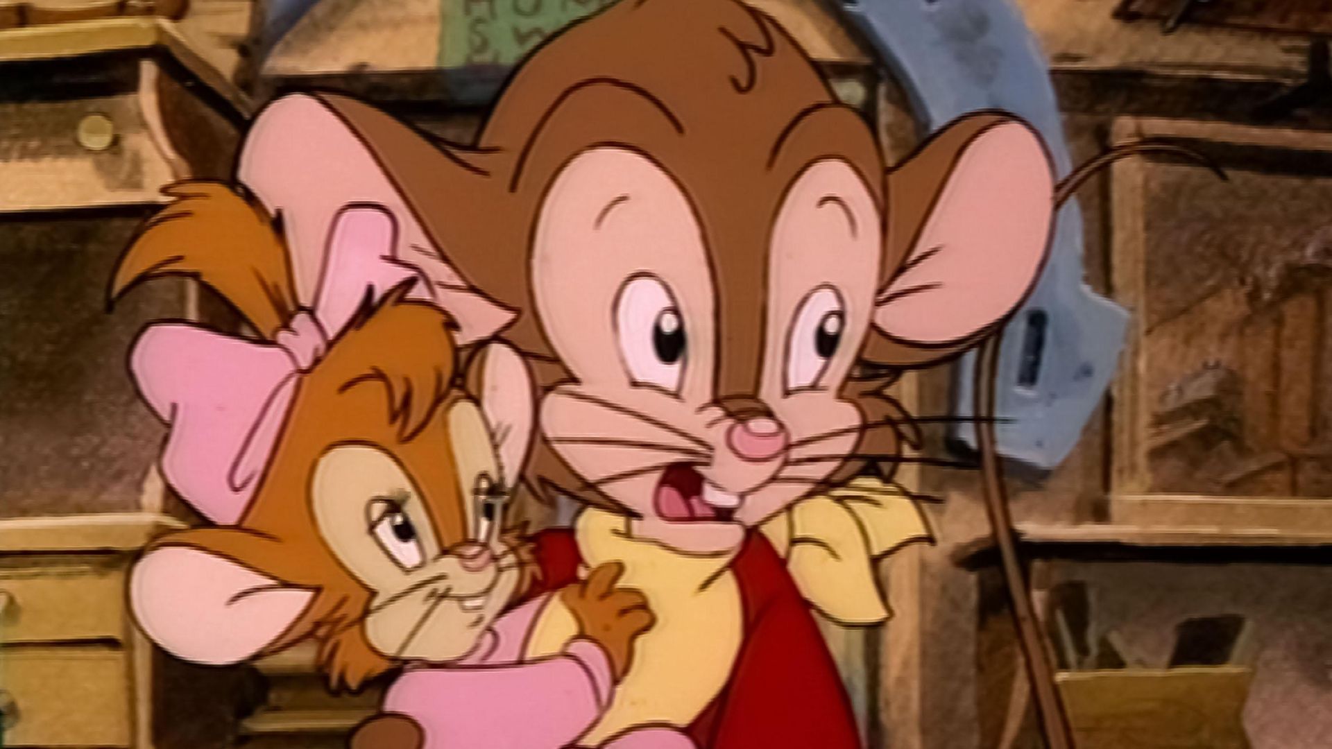Fievel's American Tails background