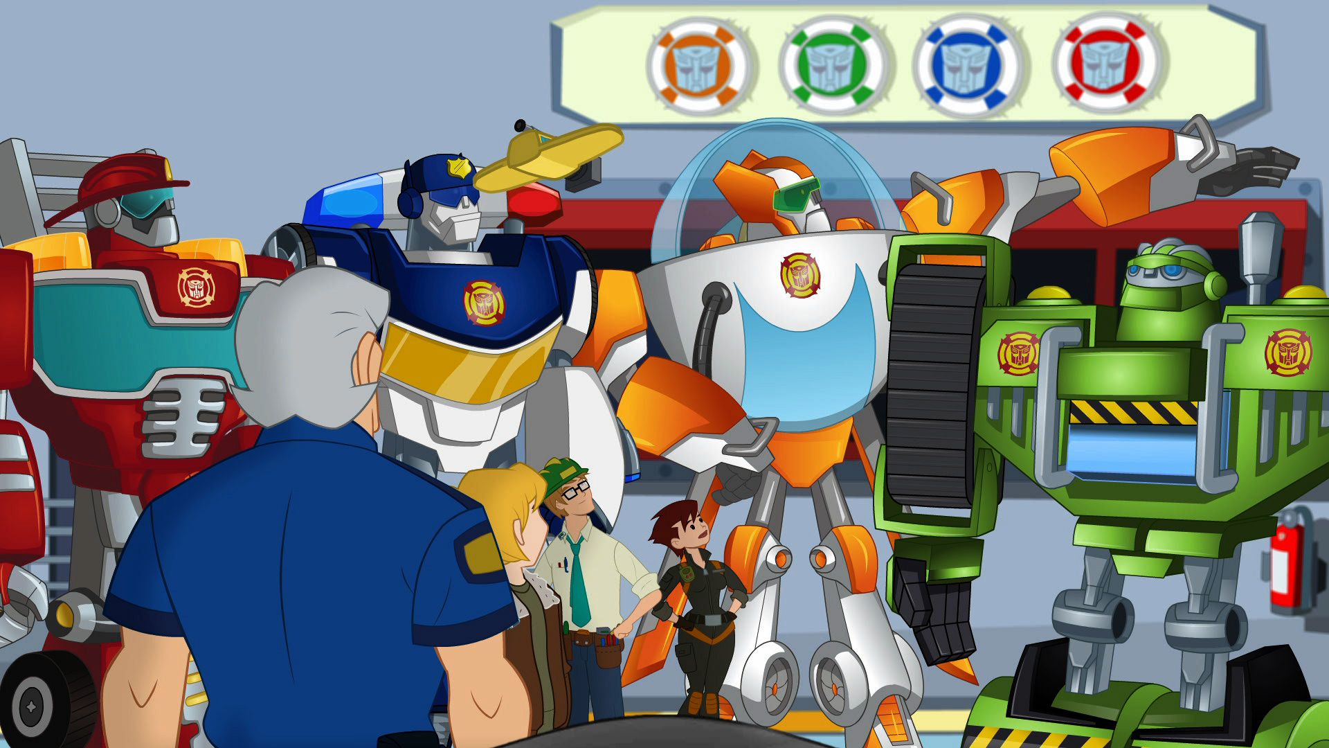 Transformers: Rescue Bots background