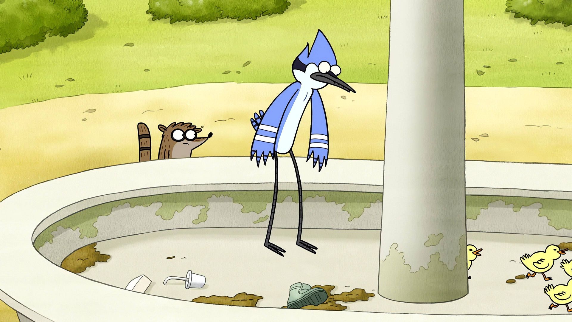 Regular Show background