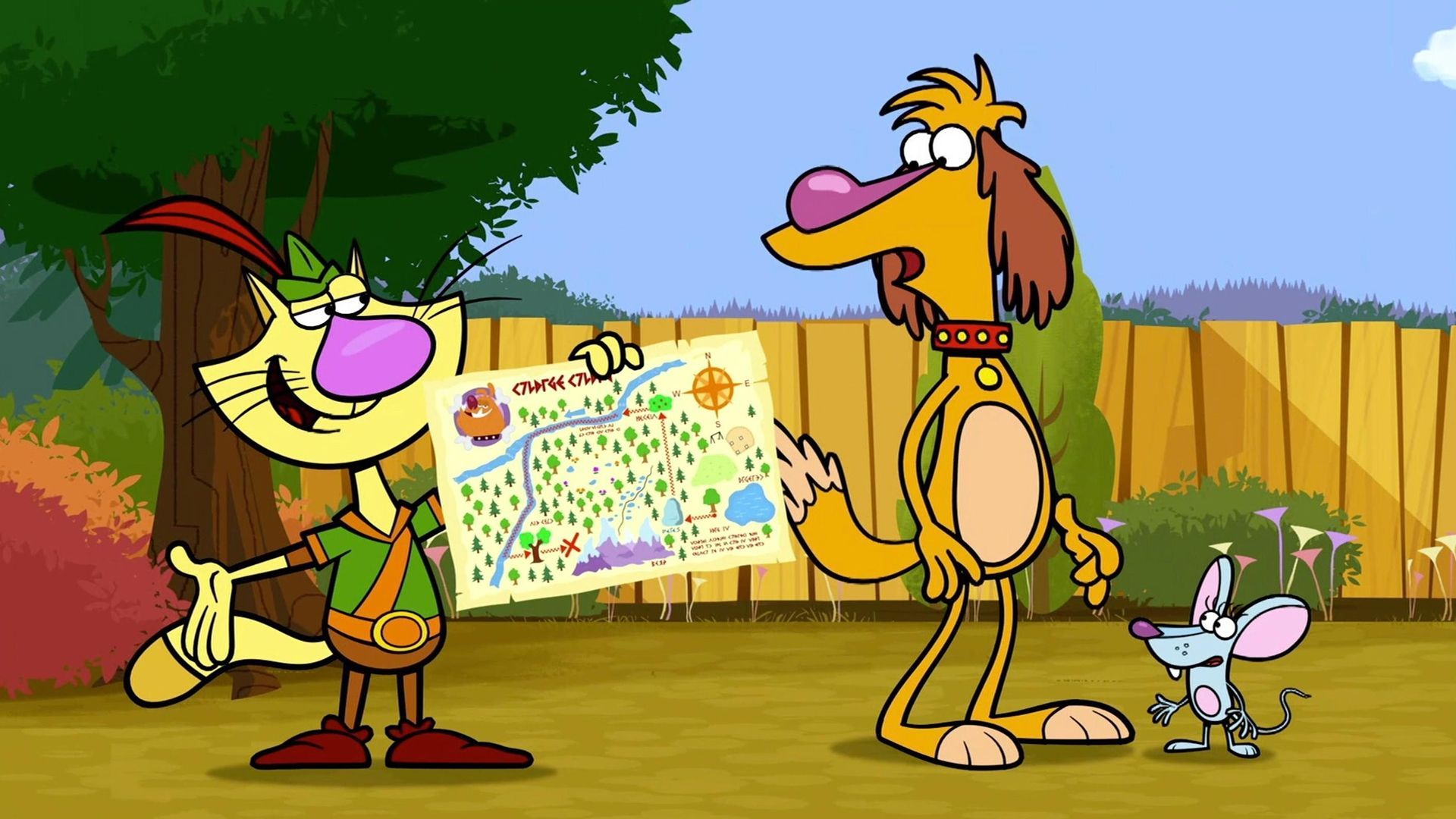 Nature Cat background