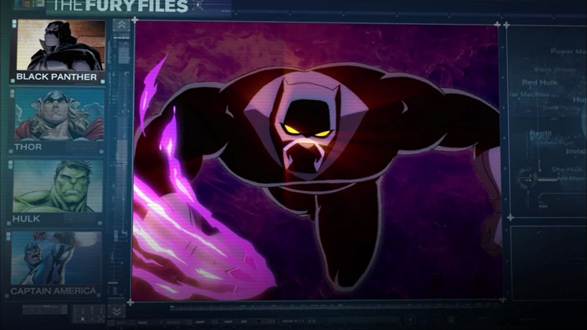 Fury Files background