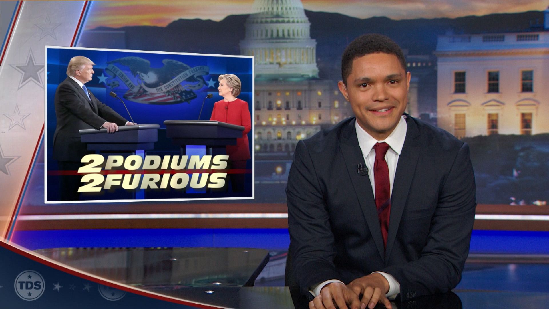 The Daily Show background