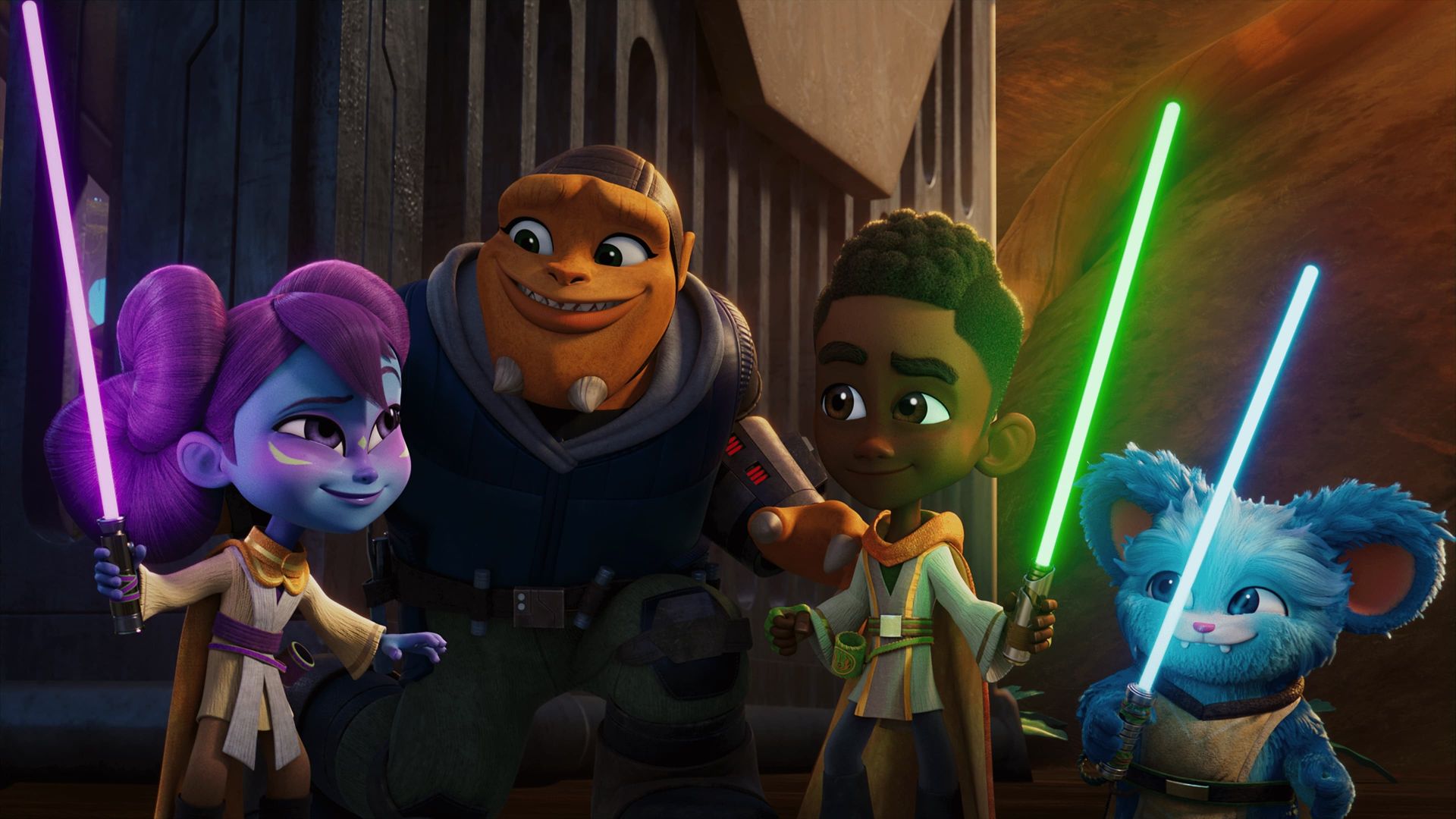 Young Jedi Adventures background