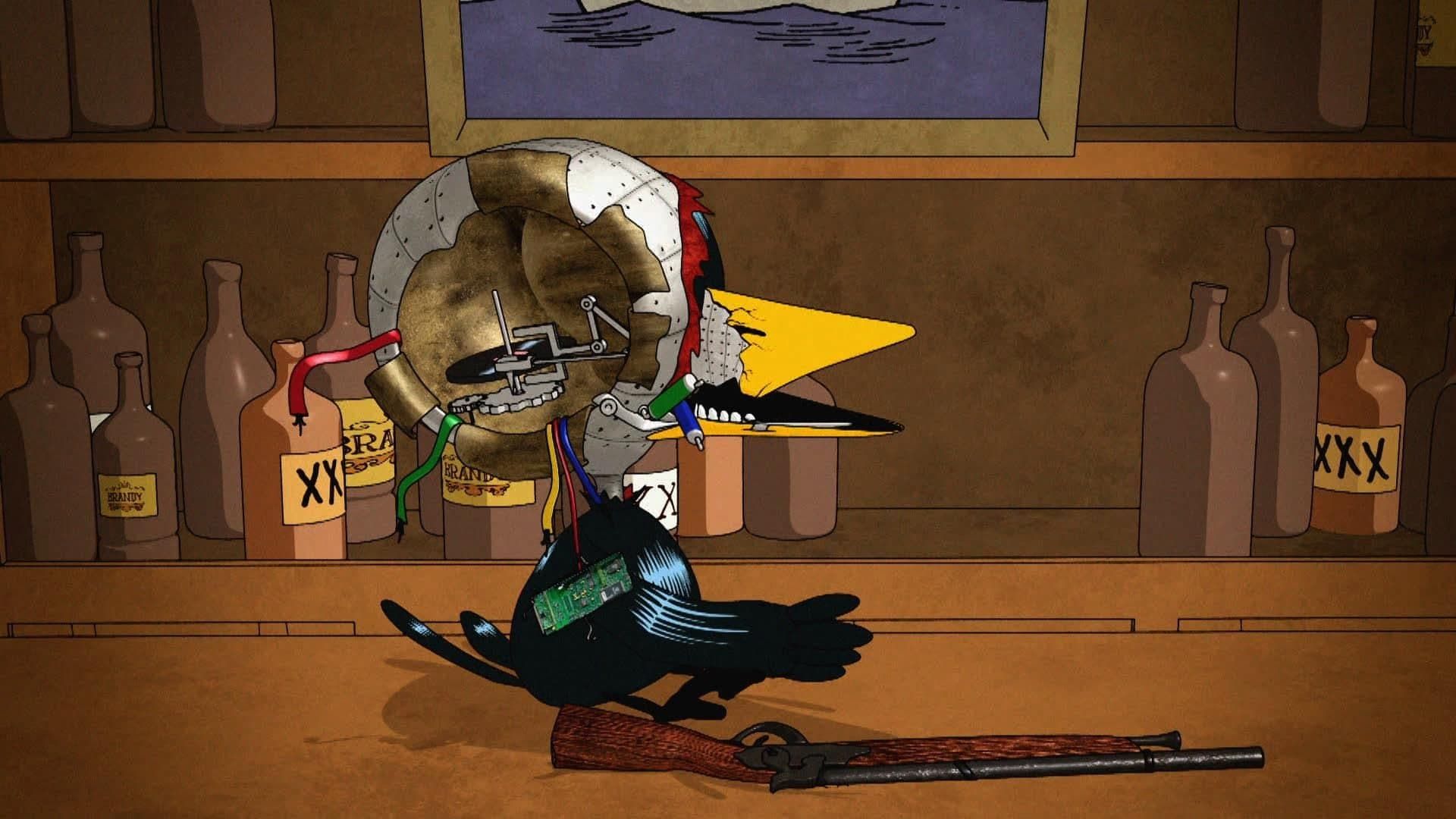 The Drinky Crow Show background