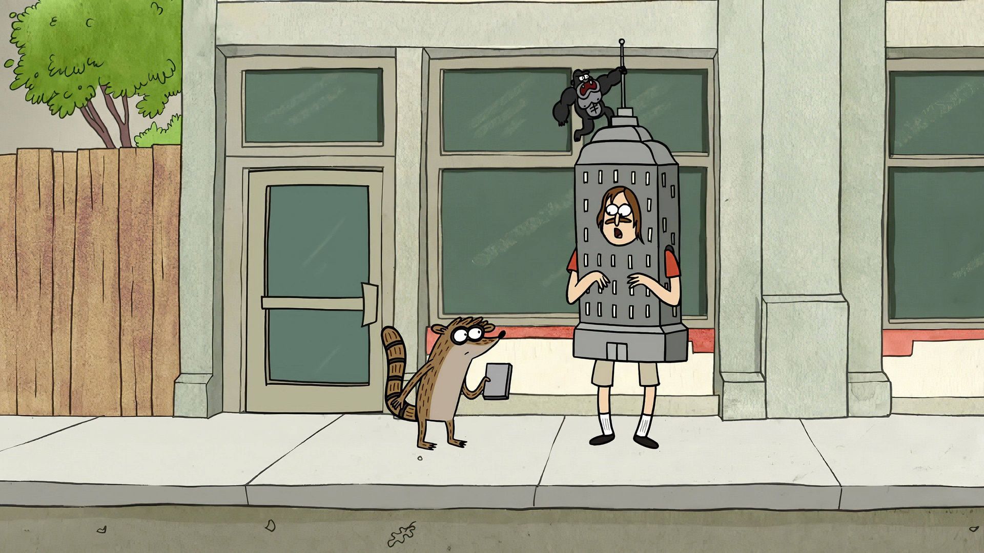 Regular Show background