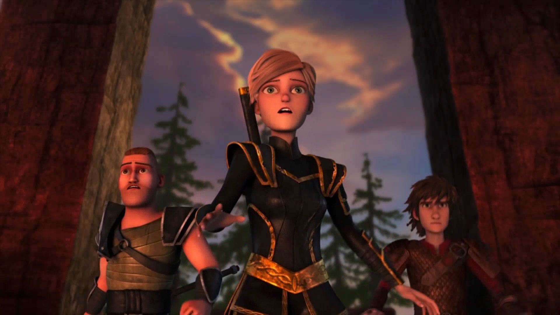 Dragons: Race to the Edge background