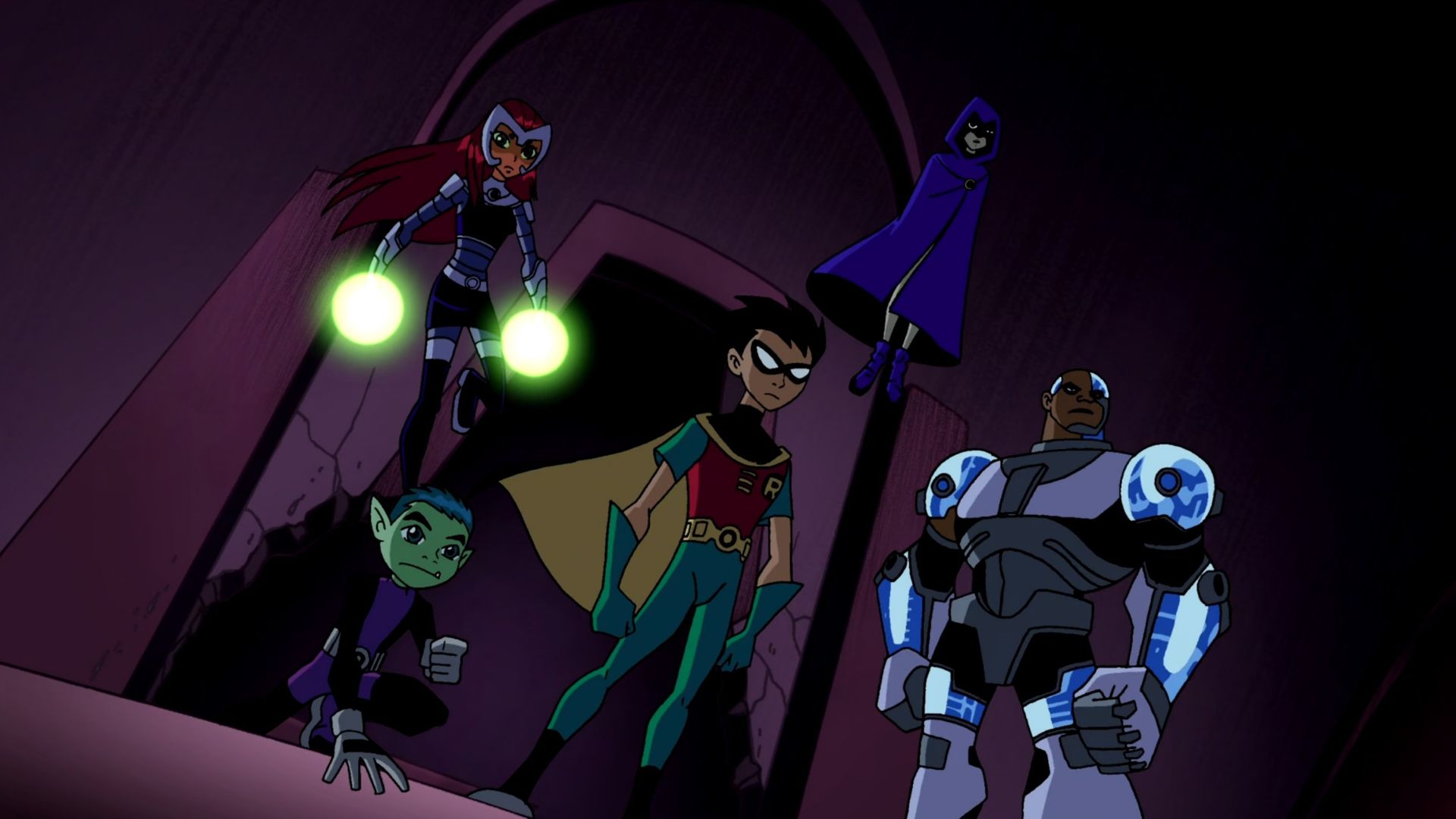 Teen Titans background