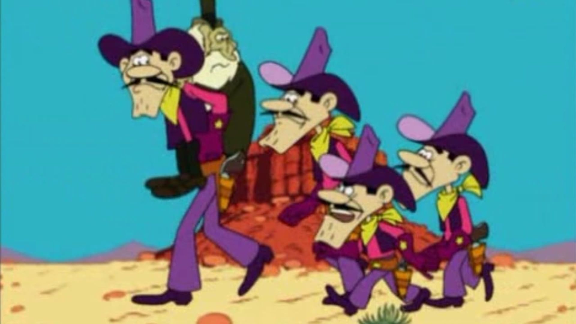 Les nouvelles aventures de Lucky Luke background