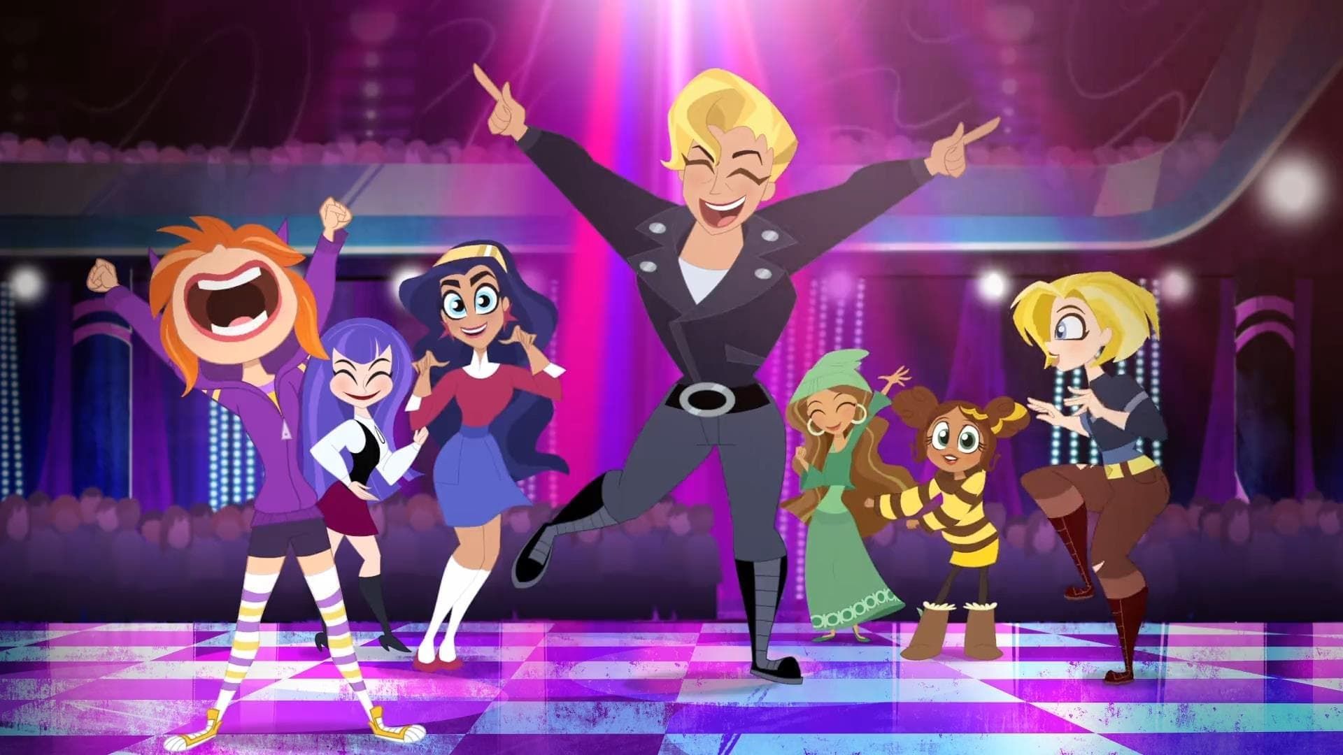 DC Super Hero Girls background