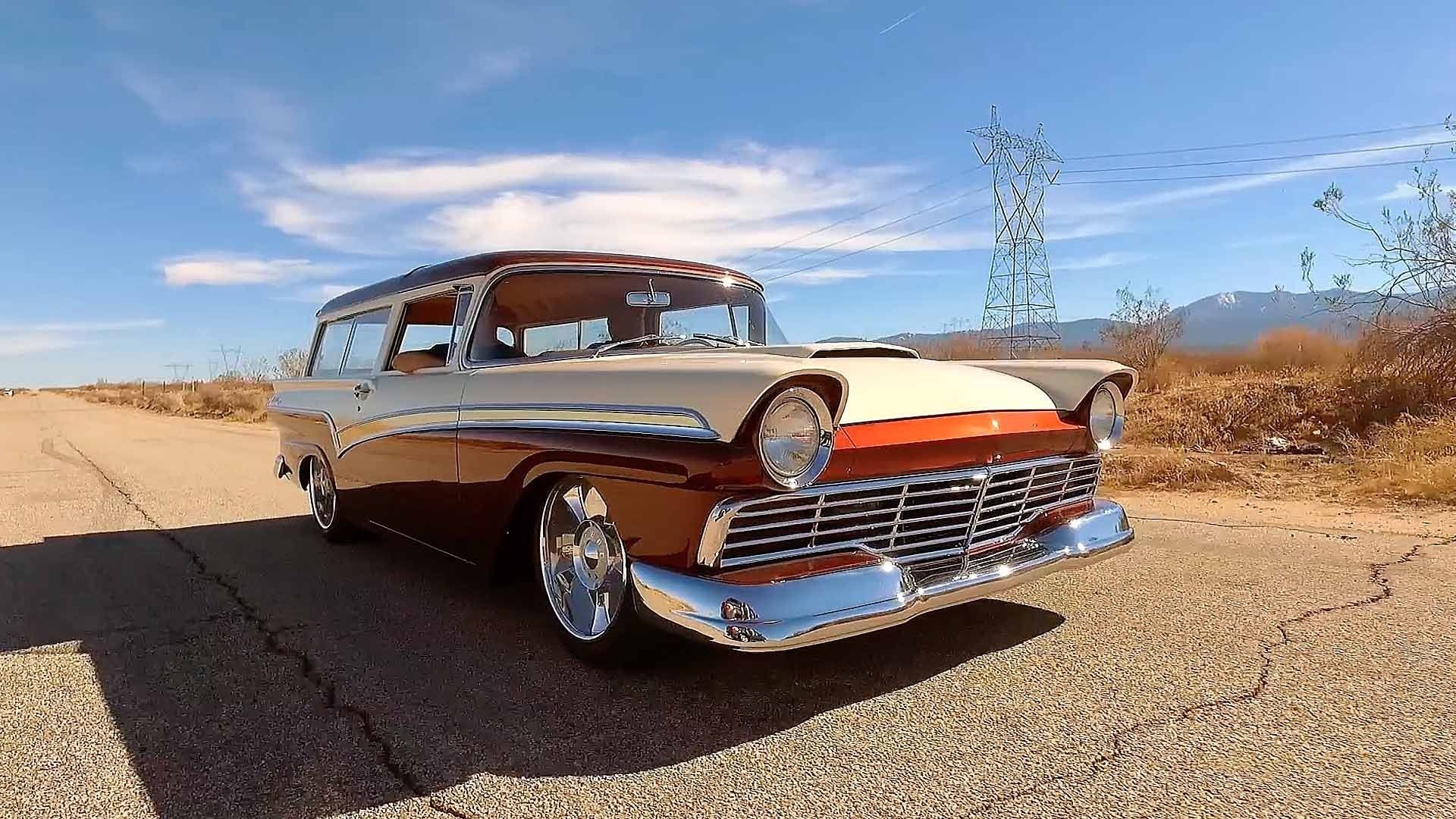 Hand Built Hot Rods background