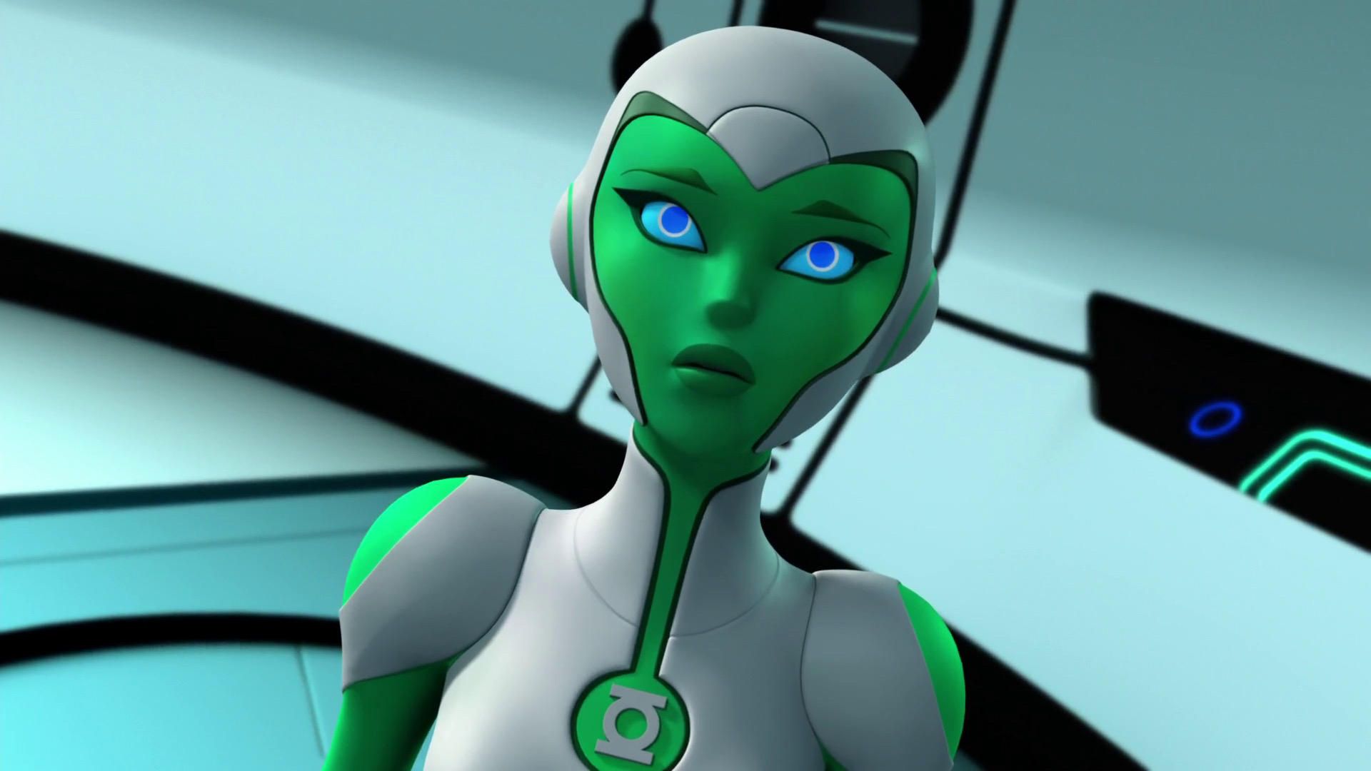 Green Lantern: The Animated Series background