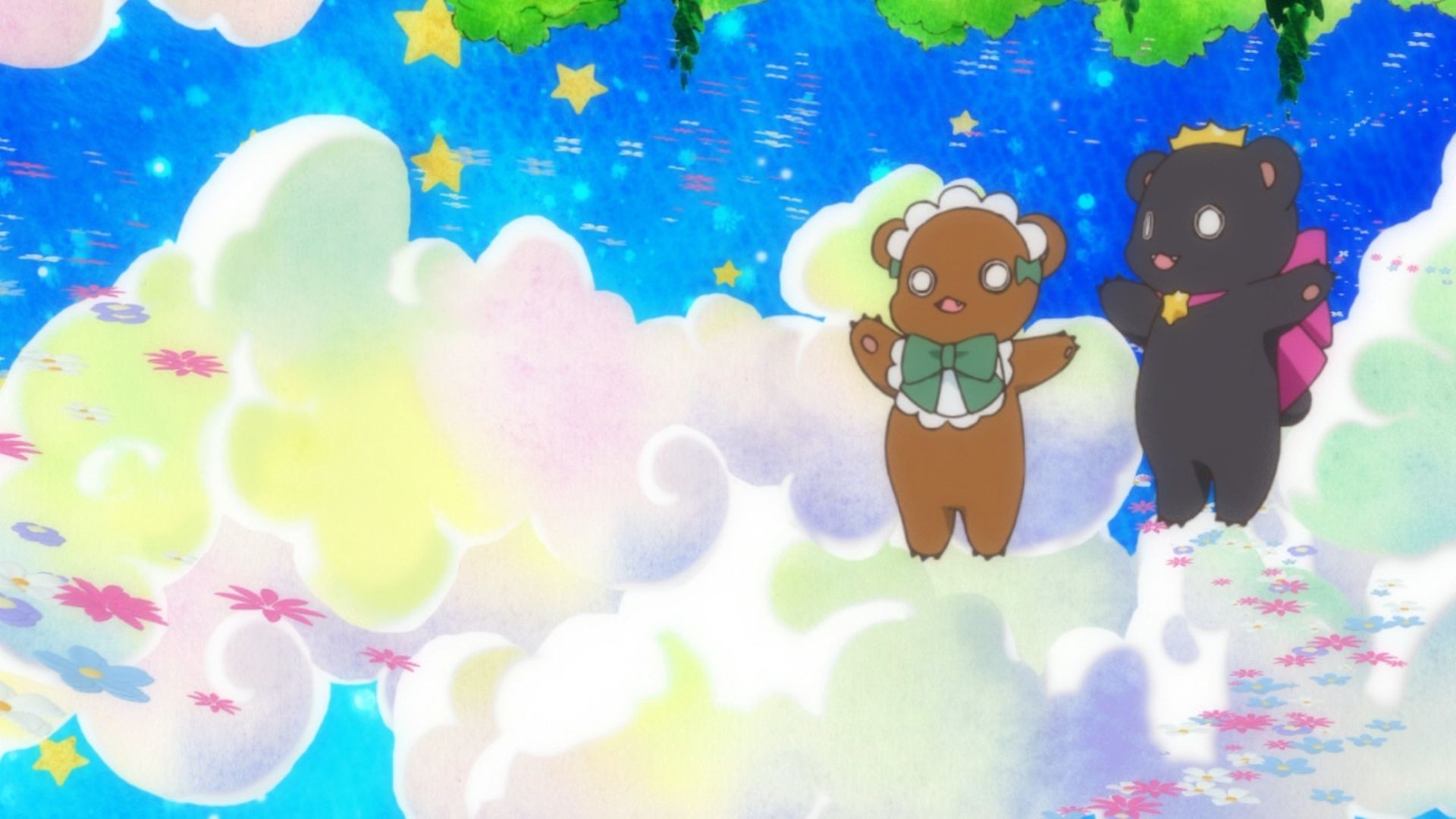 Yuri Kuma Arashi background