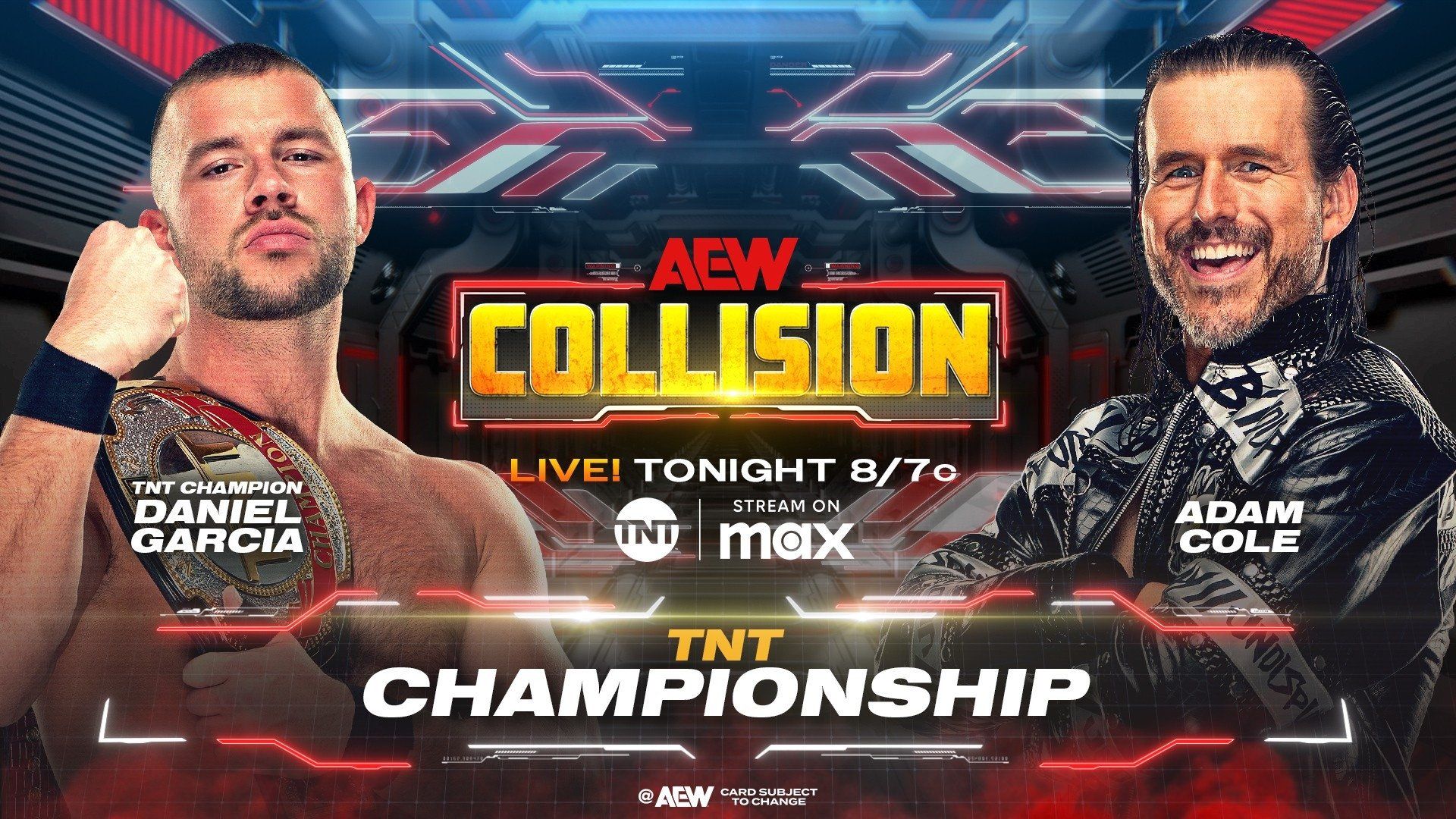 AEW Collision background